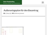 Unser Hausbaublog